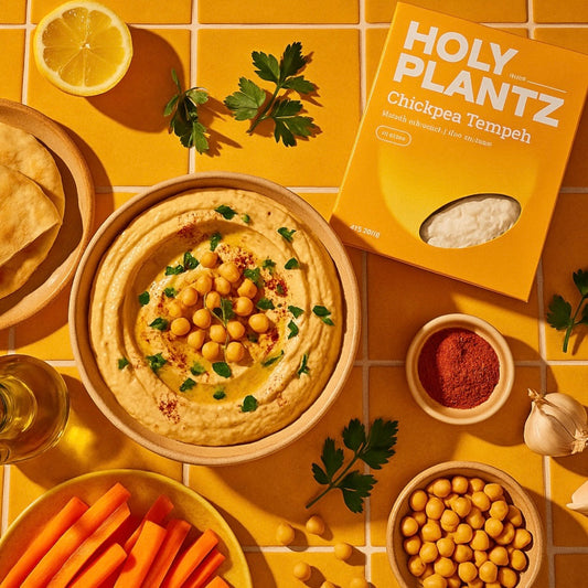 Chickpea Tempeh Hummus