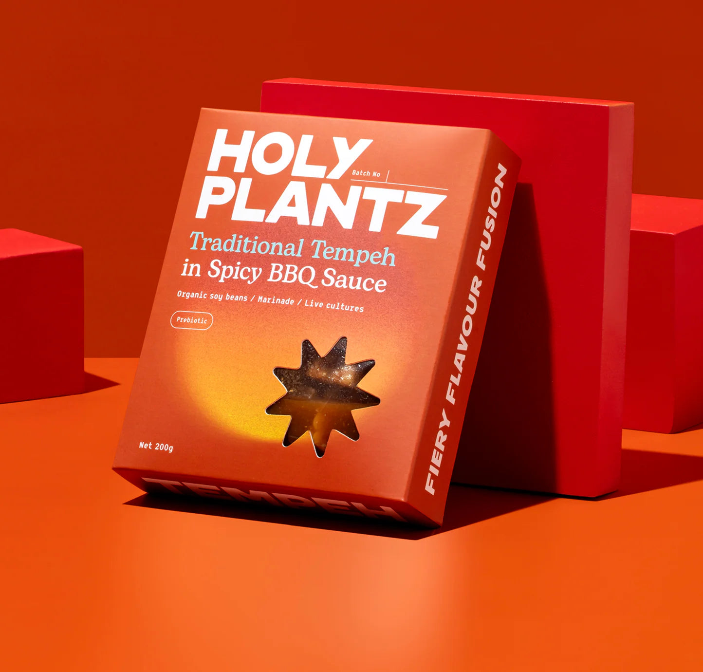 טמפה ברוטב ברביקיו חריף